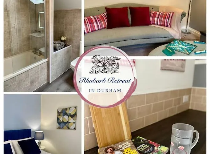 Rhubarb Retreat - Stylish House, Sleeps 5, 10 Mins To Durham City & Parking & Garden